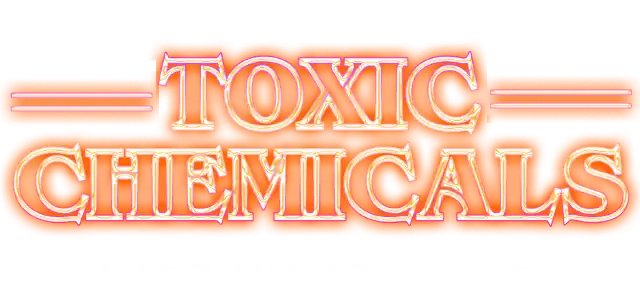 Text that says "Gas Stoves Release Toxic Chemicals Into Your Home" with "Toxic Chemicals" as a neon sign